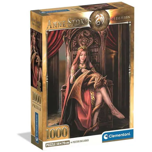 Clementoni 1000 db-os Compact puzzle - Anne Stokes Barátok örökké (39959) Legnépszerűbb