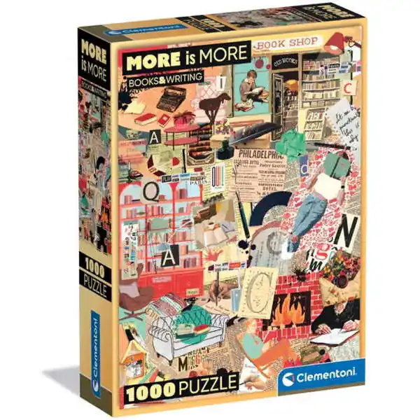 Árcsökkenés Clementoni 1000 db-os Compact puzzle - Könyvek és írás (37074)