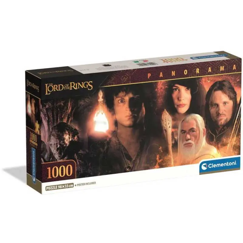Ajánlat Clementoni 1000 db-os Panoráma Compact puzzle - A Gyűrűk Ura (39502)