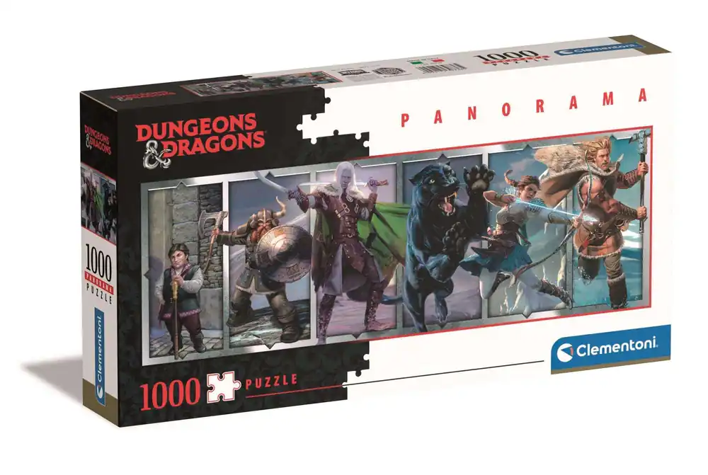 Kihagyhatatlan ajánlat Clementoni 1000 db-os panoráma puzzle - Dungeons and Dragons (39736)