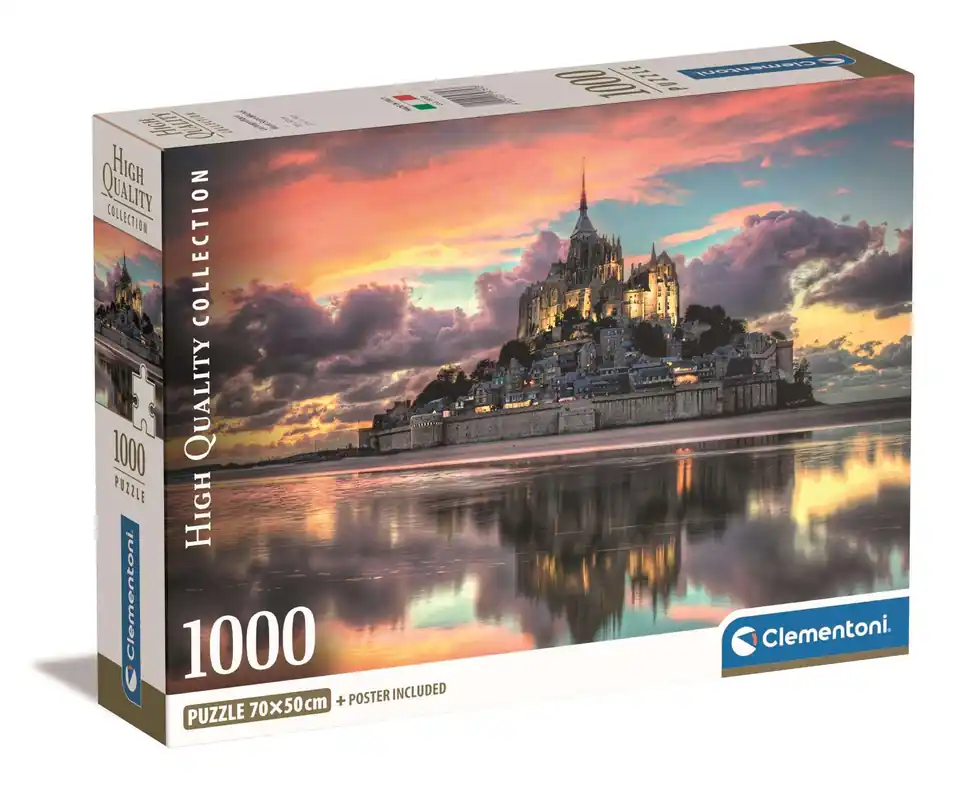 Clementoni 1000 db-os puzzle - A csodálatos Mont Saint-Michel (39769) Legjobb ár