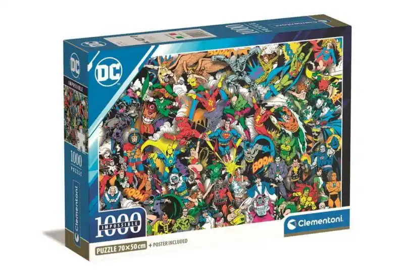 Ajánlat Clementoni 1000 db-os puzzle - A lehetetlen DC Comics puzzle (39863)