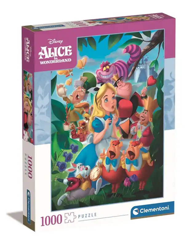 Clementoni 1000 db-os puzzle - Alice csodaországban (39673) Alacsony ár