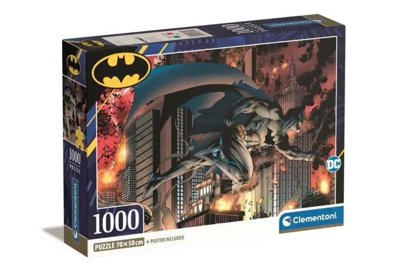 Végkiárusítás Clementoni 1000 db-os puzzle - Batman (39851)