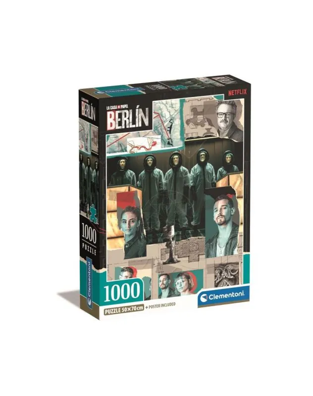 Árengedmény Clementoni 1000 db-os puzzle - Berlin (39848)