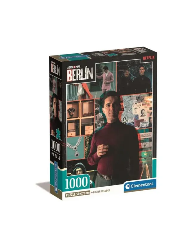 Szezonális akció Clementoni 1000 db-os puzzle - Berlin (39849)