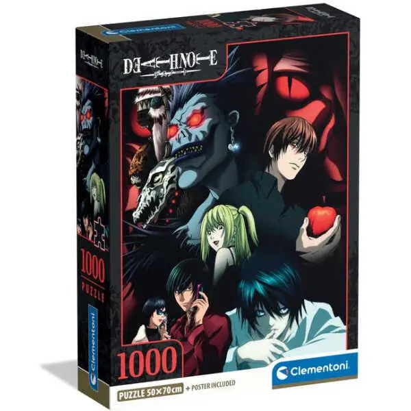 Bestseller Clementoni 1000 db-os puzzle - Death Note 2025 (37509)