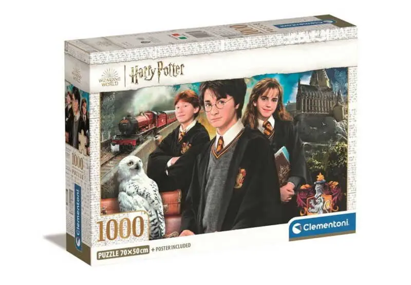 Clementoni 1000 db-os puzzle - Harry Potter (39862) Gyors szállítás