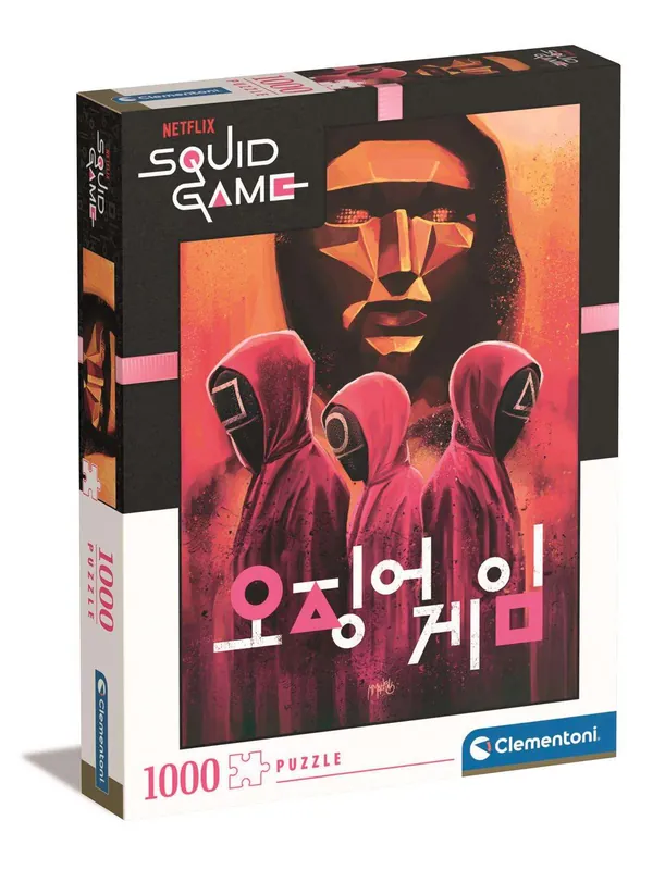 Clementoni 1000 db-os puzzle - SQUID GAME (39692) Árengedmény