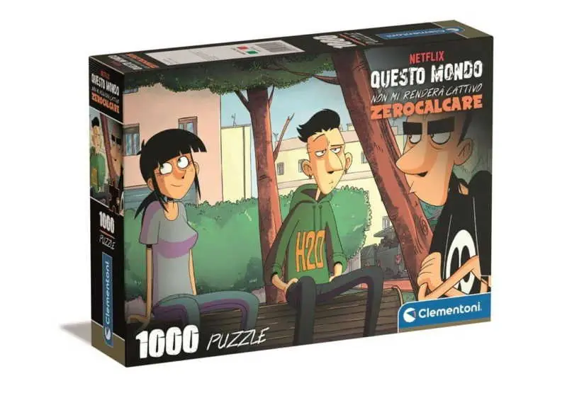 Clementoni 1000 db-os puzzle - Zerocalcare A padon (39796) Olcsóbb