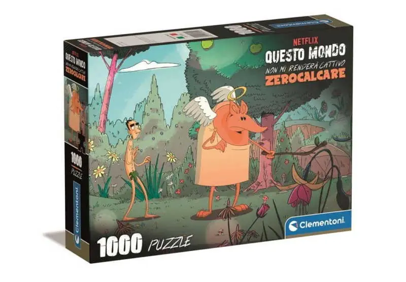 Clementoni 1000 db-os puzzle - Zerocalcare Az erdőben (39795) Szuper akció