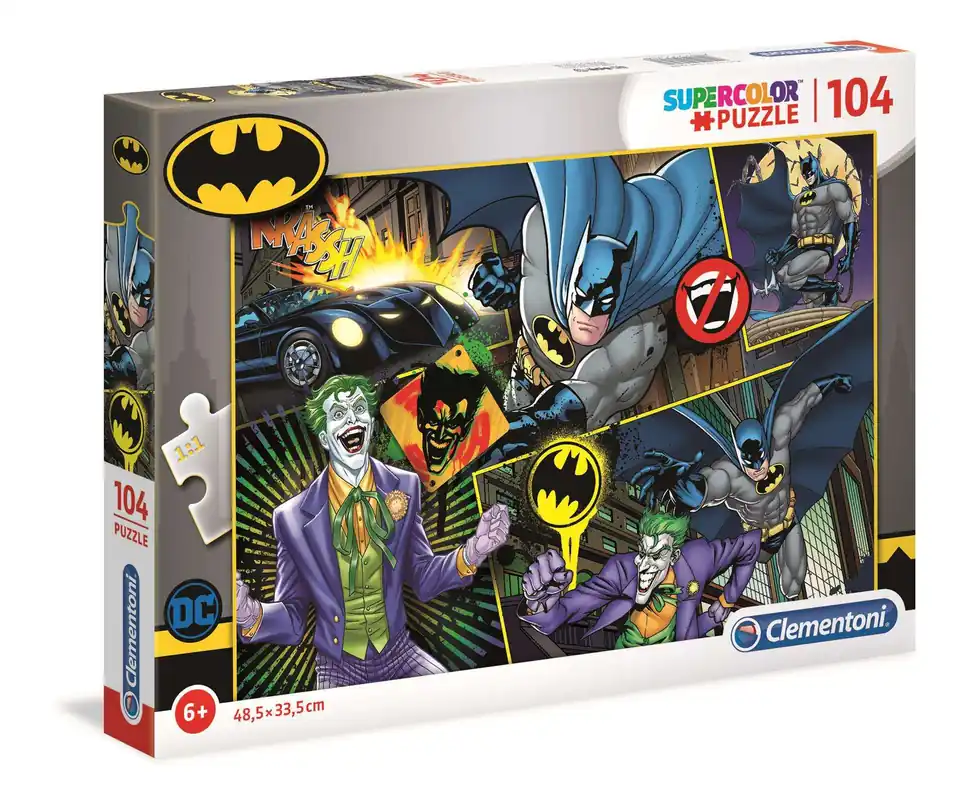 Biztonságos fizetés Clementoni 104 db-os puzzle - BATMAN (25708)