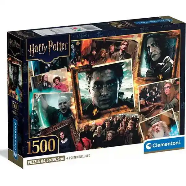 Gyors kiszállítás Clementoni 1500 db-os Compact puzzle - Harry Potter - A varázslat öröksége (31736)