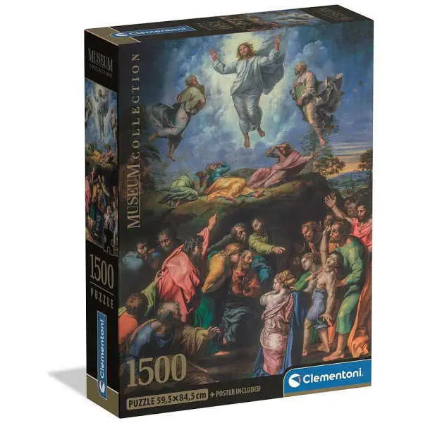 Vedd meg online Clementoni 1500 db-os Compact puzzle - Museum Collection - Rapfael transzfigurációja (31739)