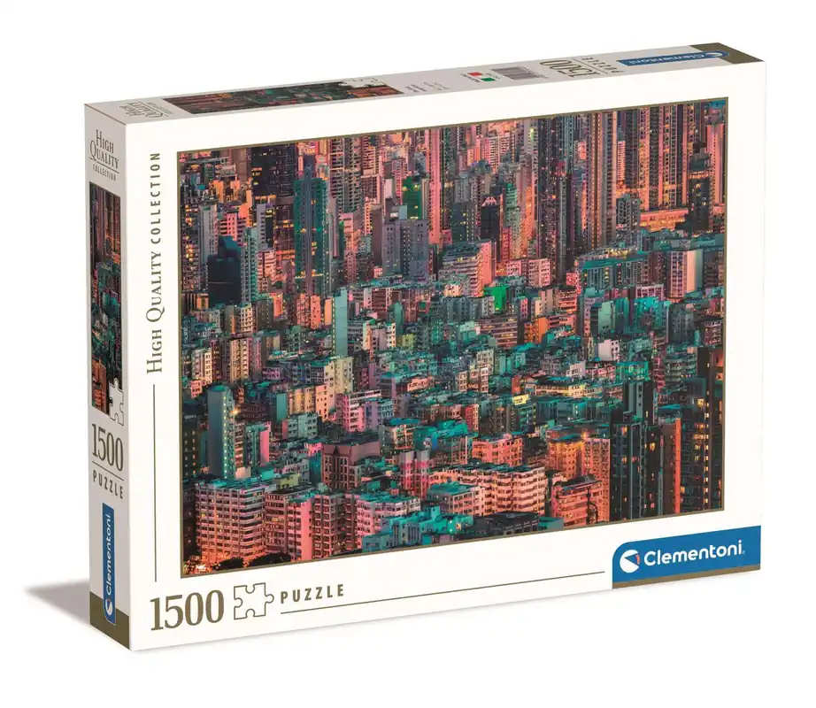 Clementoni 1500 db-os puzzle - Hong Kong (31692) Szuper ajánlat
