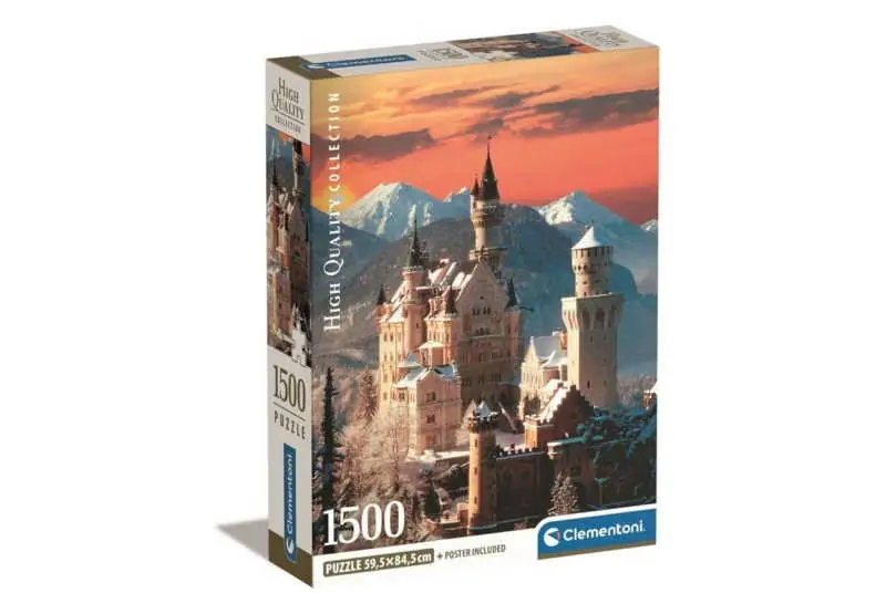 Utolsó esély Clementoni 1500 db-os puzzle - Neuschwastein (31716)