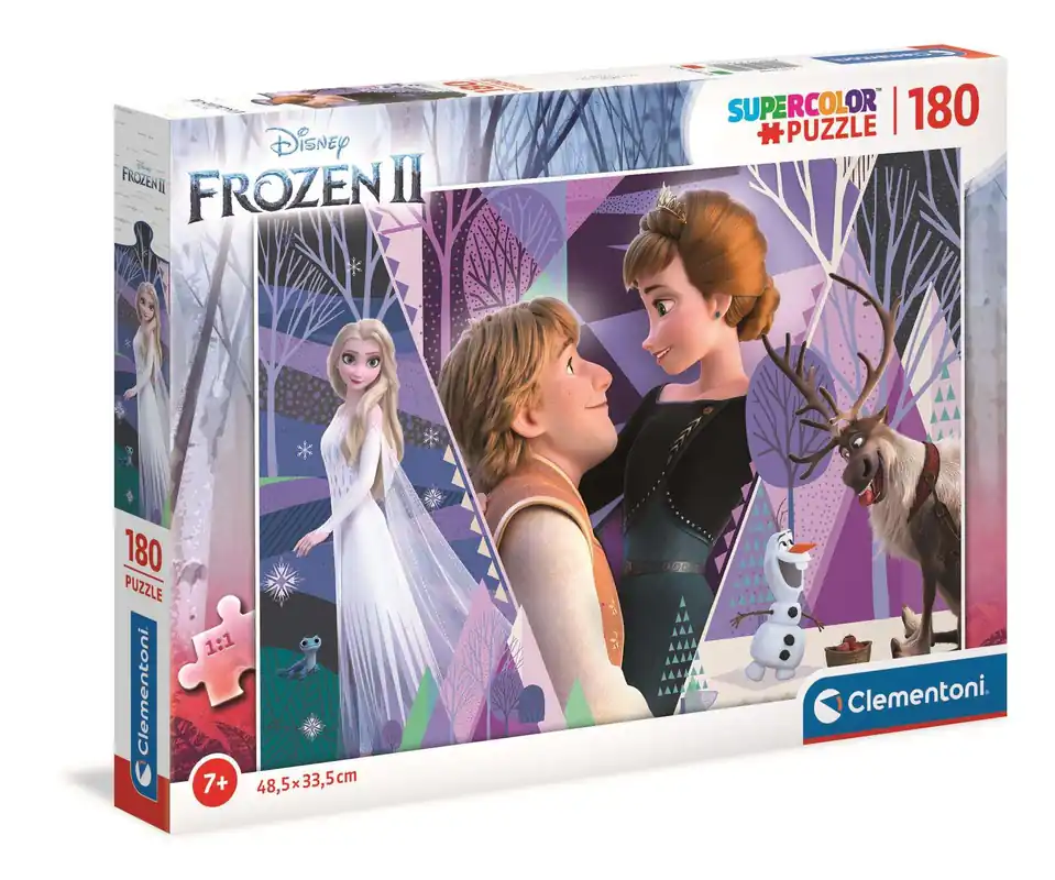 Biztonságos vásárlás Clementoni 180 db-os puzzle - Jégvarázs 2 - Szerelem (29309)