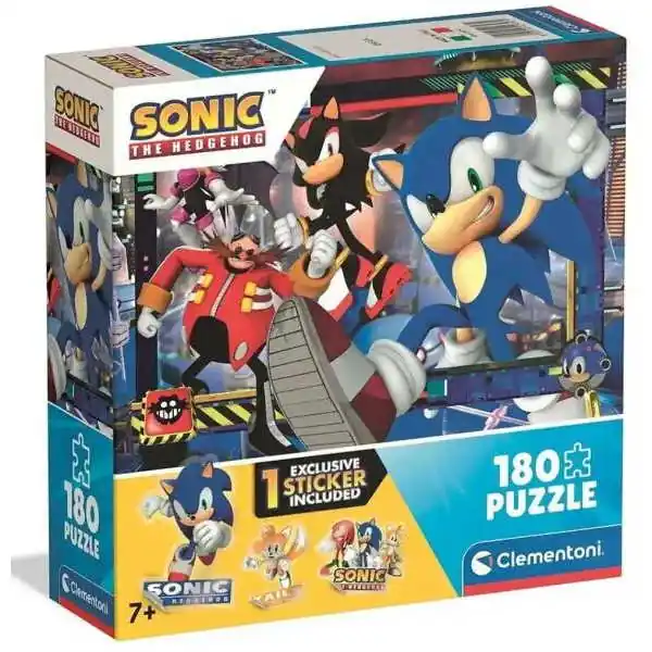 Clementoni 180 db-os puzzle - Sonic a sündisznó (29797) Biztonságos fizetés