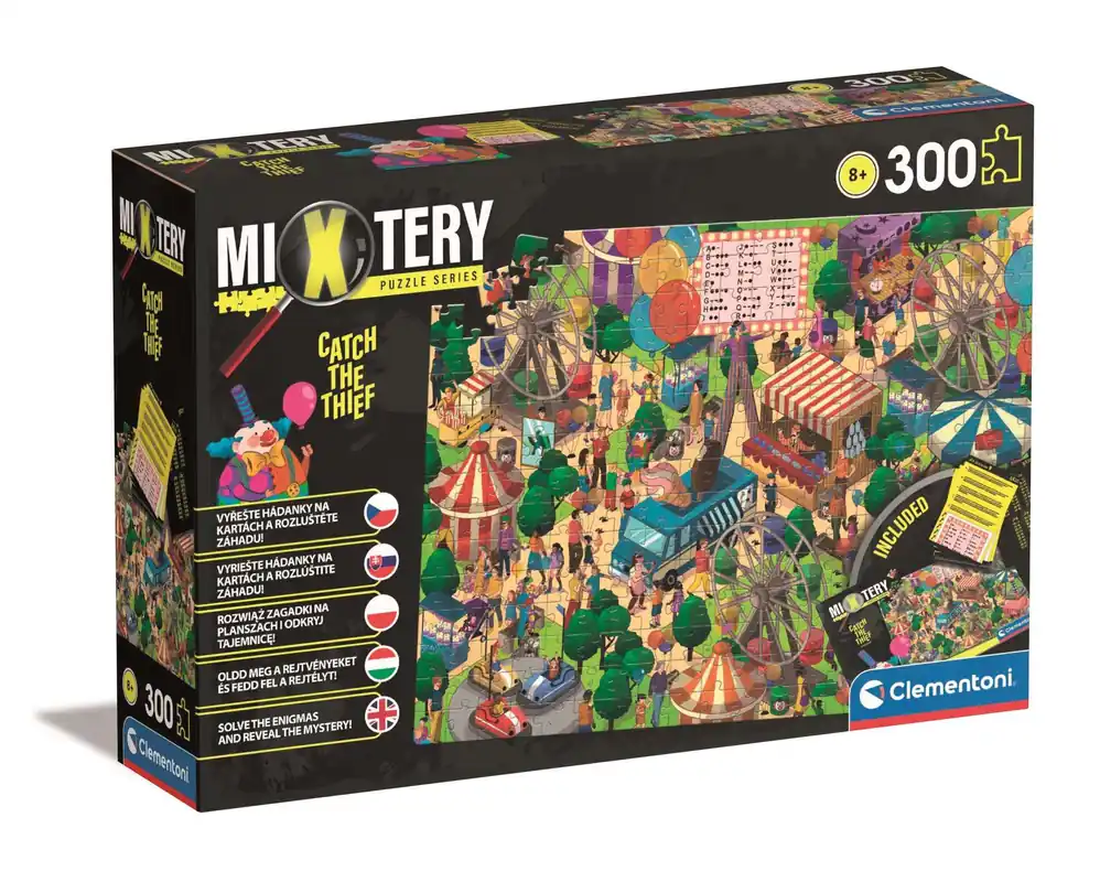 Clementoni 300 db-os Mixtery puzzle - Kapd el a tolvajt (21715) Árengedmény