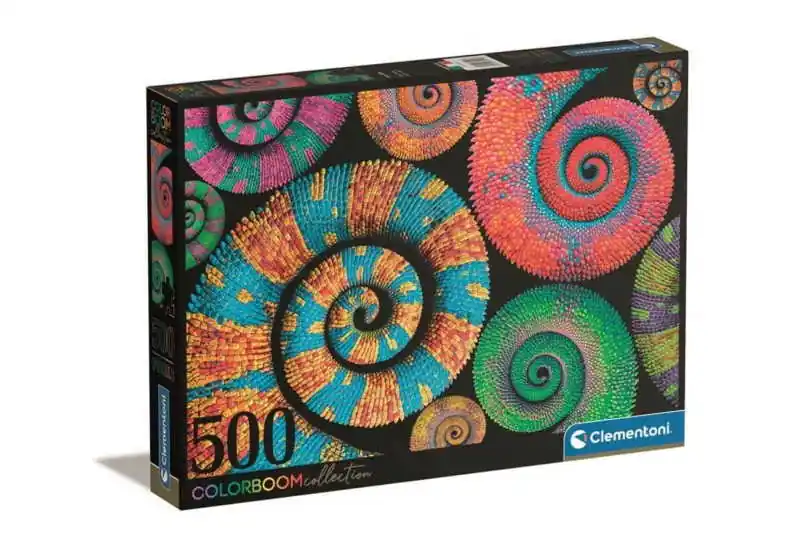 Clementoni 500 db-os puzzle - Színes kaméleonok (35519) Csak ma