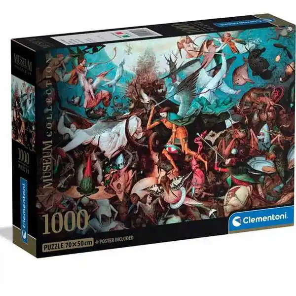 Különleges ajánlat Clementoni A lázadó angyalok bukása Museum Collection 1000 db-os Compact puzzle (39972)