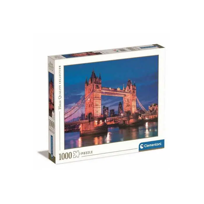 Clementoni A Tower híd éjjel, 1000 db-os puzzle (39674 CL) Biztonságos fizetés
