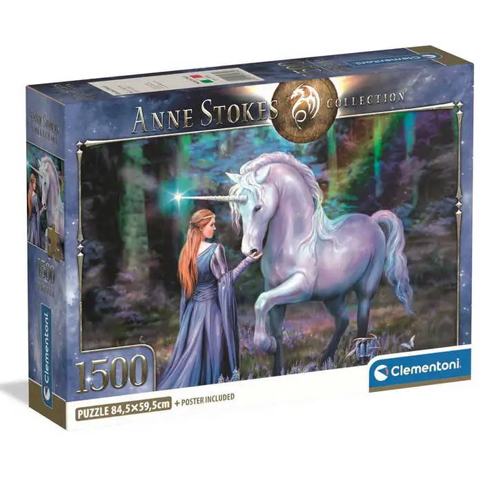 Ne maradj le Clementoni Anne Stokes Bluebell Wood 1500 db-os Compact puzzle (31735)
