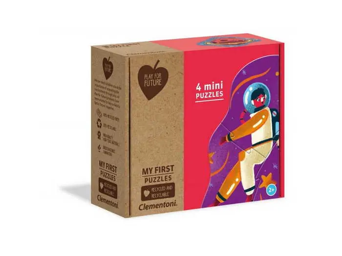 Akció Clementoni Clementoni Első kirakóm - Az űrben 4 mini puzzle (20822 CL)