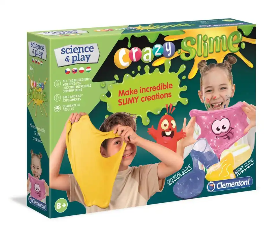 Biztonságos vásárlás Clementoni Crazy Slime készítő szett (50181)
