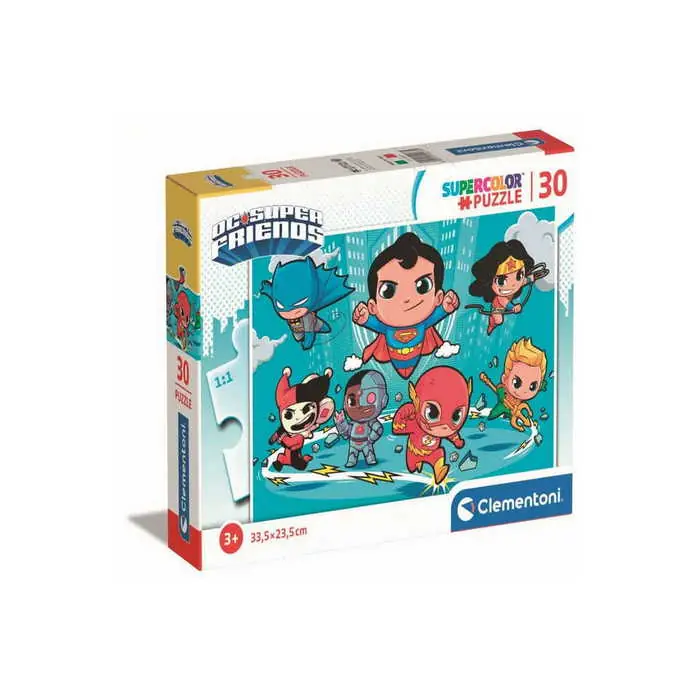 Clementoni DC Super Hero Mini Friends 30 db-os puzzle (20277 CL) Szuper ajánlat