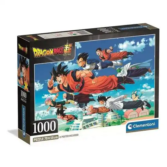 Újdonság Clementoni Dragon Ball Fly High 1000 db-os Compact puzzle (39955)