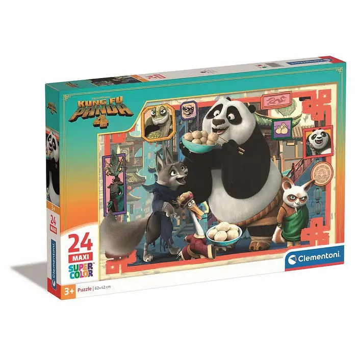 Nézd meg most Clementoni Kung Fu Panda 24 db-os puzzle (24251 CL)