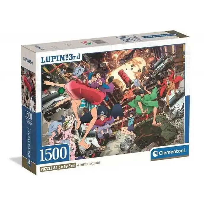 Olcsó Clementoni Lupin III 1500 db-os Compact puzzle (31749)