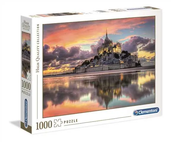 Clementoni Puzzle 1000 db - Mont Saint-Michel (39367) Vásárlói kedvenc