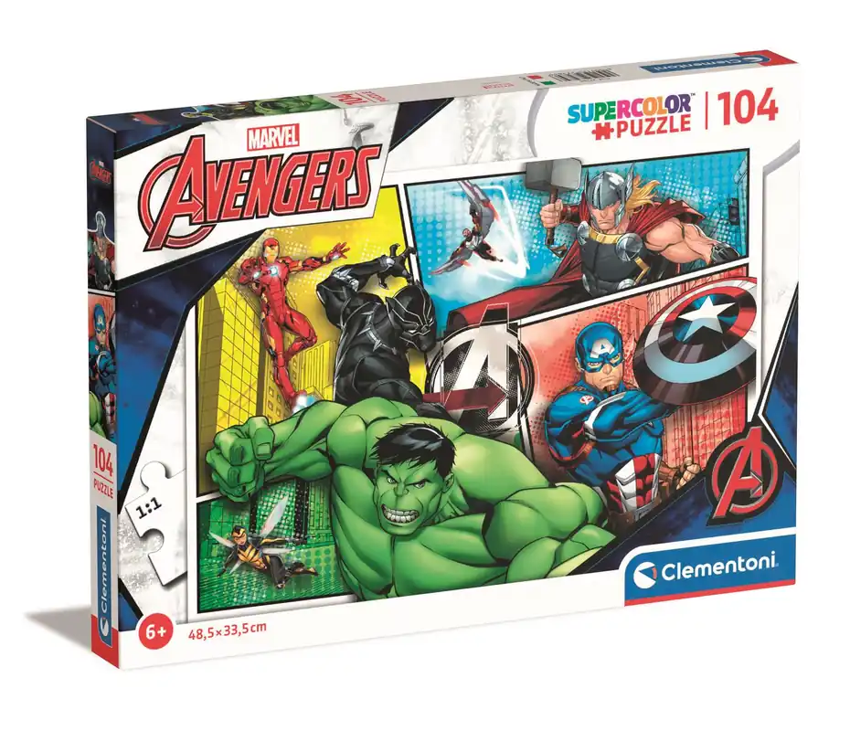 Clementoni Puzzle 104 db - Avengers (27284) Exkluzív ajánlat