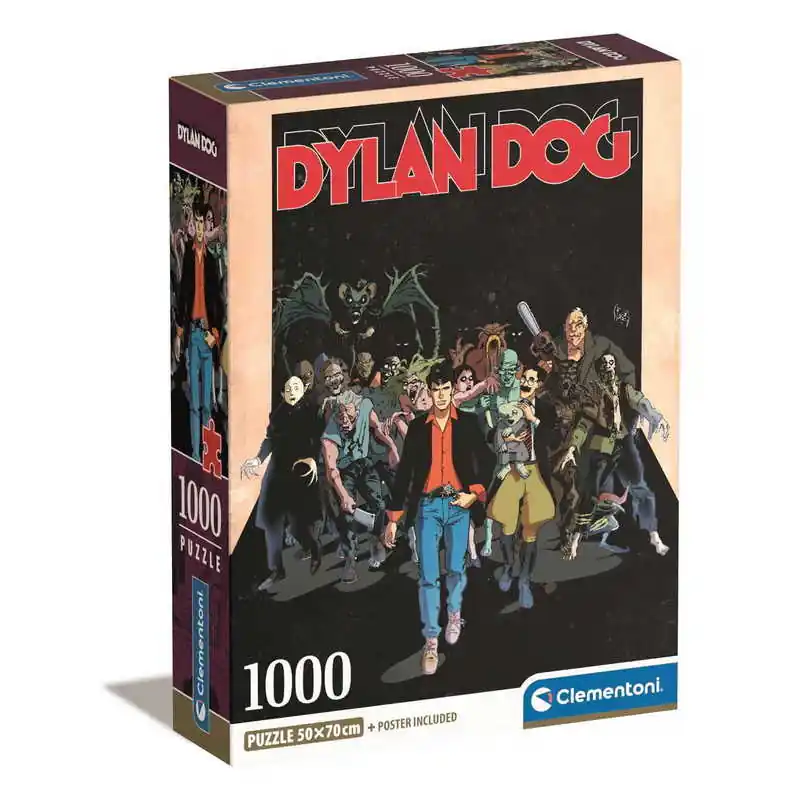 Clementoni- 1000 db-os Compact puzzle - Dylan Dog -2- (39818) Korlátozott ajánlat