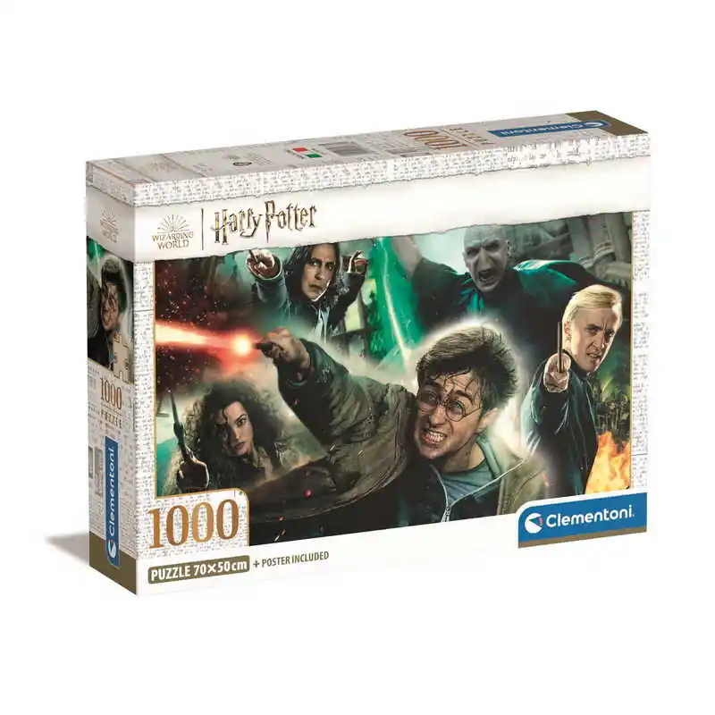 Expressz szállítás Clementoni- 1000 db-os Compact puzzle - Harry Potter (39788)