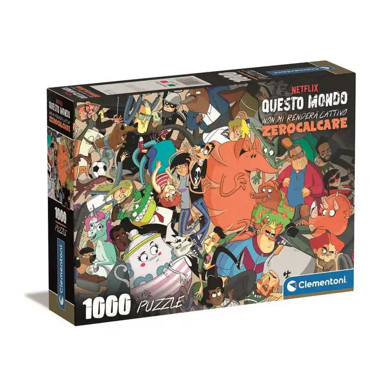 Vedd meg online Clementoni- 1000 db-os Compact puzzle - Zerocalcare 4 (39797)