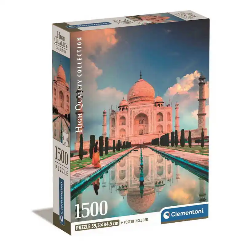 Clementoni- 1500 db-os High Quality Collection Compact puzzle - Taj Mahal (31718) Akció