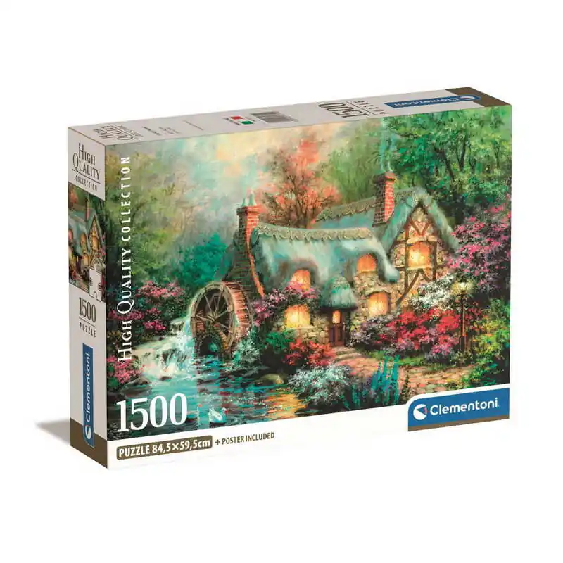 Clementoni- 1500 db-os High Quality Collection Compact puzzle - Vízimalom (31711) Nézd meg most