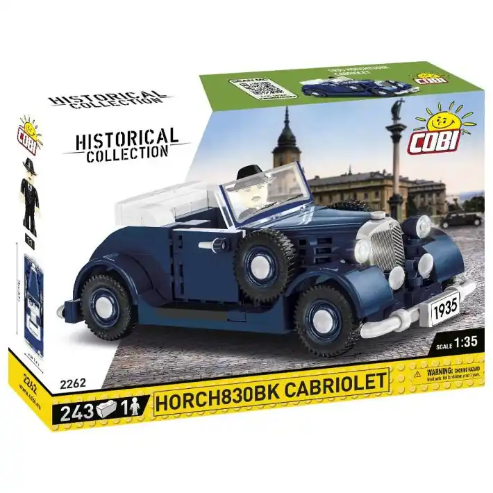 Újdonság Cobi Horch830 cabriolet autó Építőjáték (102262)