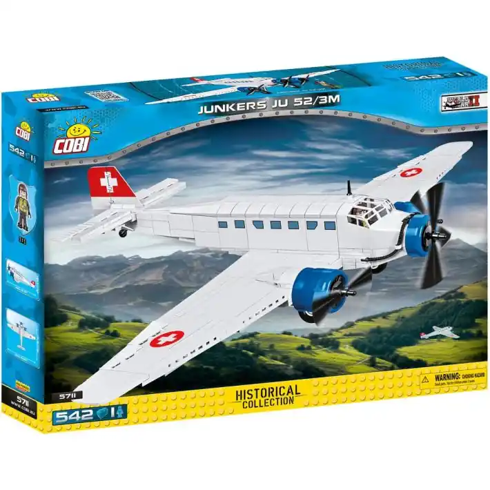 Cobi Junkers JU 52/3M Repülő Építőjáték (105711) Expressz kézbesítés