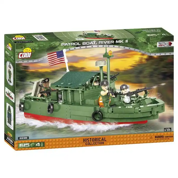 Rendeld meg most Cobi Patrol Boat MK II Építőjáték (102238)