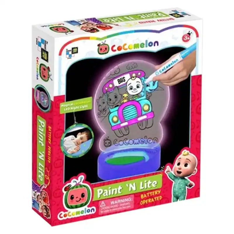 Cocomelon színezhető világító gömb éjszakai fény (BX3409E) Azonnal elérhető