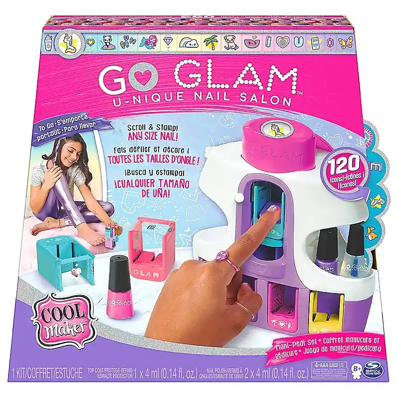 Ne maradj le Cool Maker Go Glam U-nique Nail Salon körömdíszítő készlet (6061175)