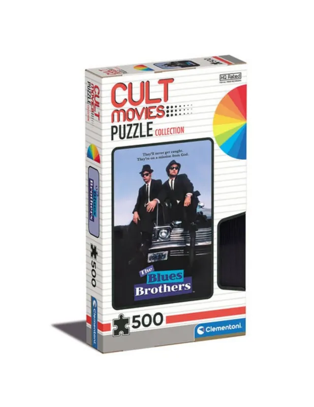 Cult Movies - The Blues Brothers - 500 db-os puzzle (35109) - Clementoni Gyors kiszállítás