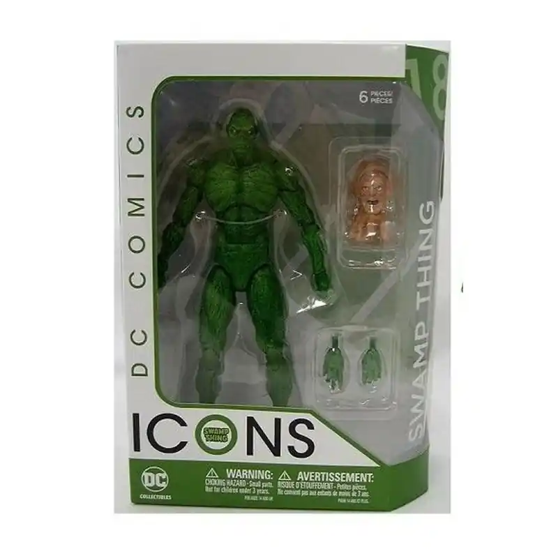 Szezonális akció DC Comics Icons Swamp Thing (Dark Genesis) Akciófigura 16 cm (340913)