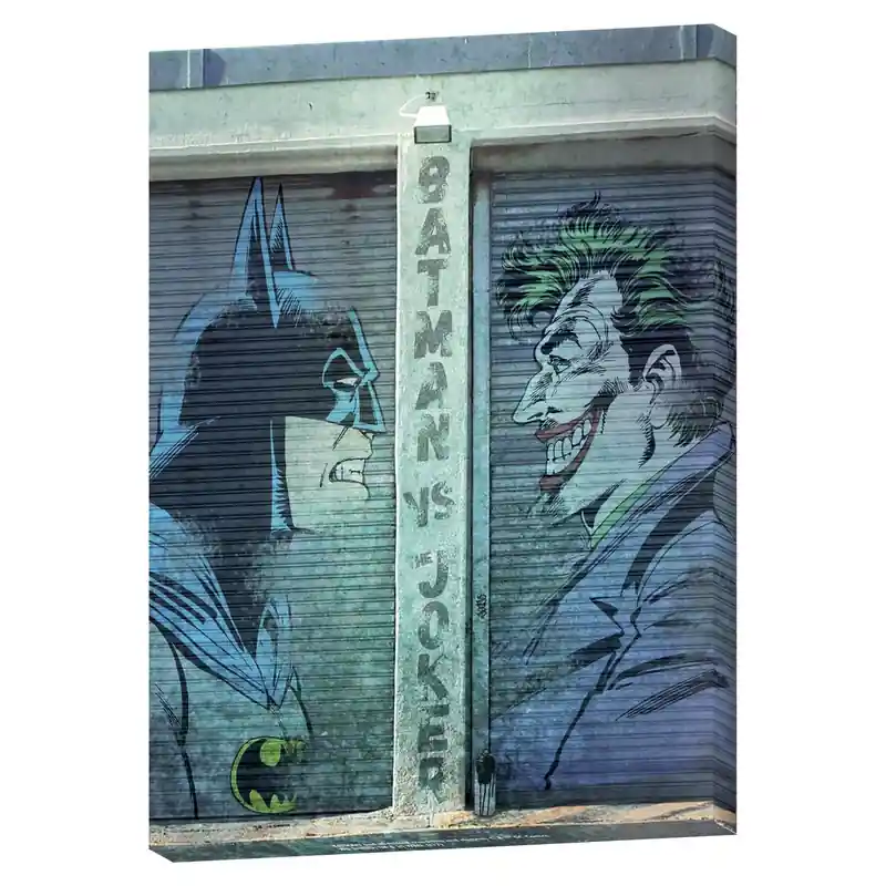 Utolsó esély DC Comics vászonkép - Batman vs Joker - 30 x 40 cm(ABYDCO460)