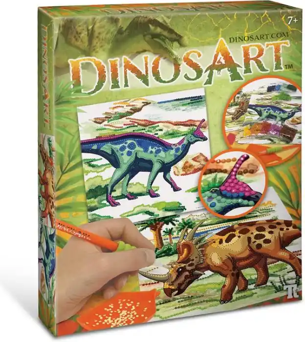 Outlet Dinosart-Dinós díszíts szám szerint (150514)