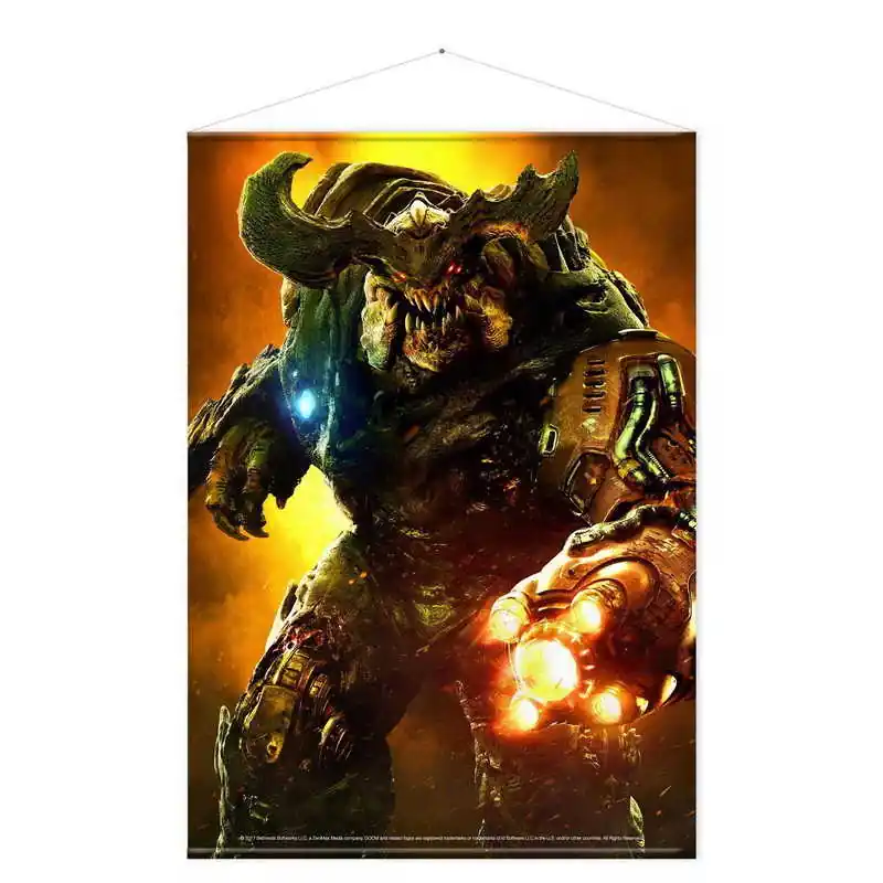 Doom Wallscroll Cyber Demon 100 x 77 cm (GAL517190) Alacsony ár